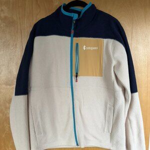 Cotopaxi Abrazo Full-Zip Fleece Jacket Maritime Cream Medium